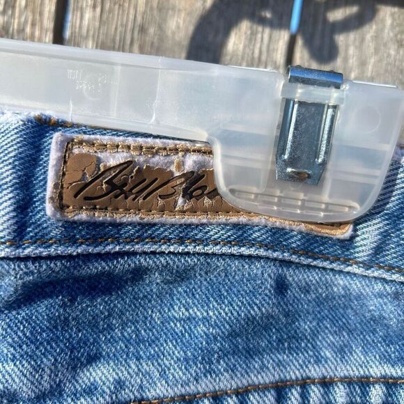 Vintage Bill Blass Jean cutoff shorts size 12 - Picture 5 of 6